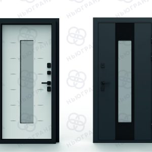 Дверь ''INOX BLACK"