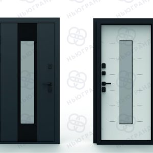 Дверь ''INOX BLACK"