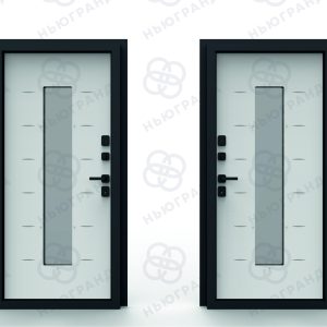 Дверь ''INOX BLACK"